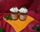 A picture of step 6 of Mexican individual dinner shots.