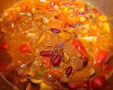 A picture of step 5 of Hearty Chilli Stew (Vegetarian).