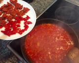 Foto del paso 4 de la receta: Rigatoni con salsa de tomate y chorizo (picante)