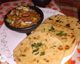 A picture of step 13 of Matar Ke Chole Kulche.