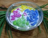 Hình bước làm 6 của món Chè củ năng bánh lọt cốt dừa