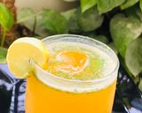 A picture of step 4 of Orange Mint Slush.