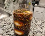 A picture of step 6 of Korean Marinated Eggs.