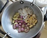 A picture of step 1 of Vegetable Kurma.