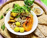 Hình bước làm 5 của món Mì Quảng