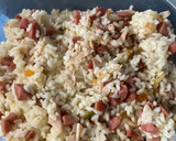 Foto del paso 3 de la receta: Arroz tres delicias con frutos secos