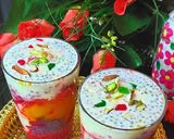 A picture of step 2 of Custard Falooda.