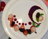 Foto del paso 8 de la receta: Panna cotta con coulis de jamaica y mezcal oaxaqueño