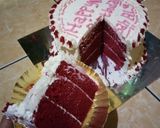Foto langkah ke 7 dari resep Red Velvet Cake Kukus.