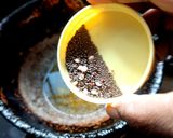 A picture of step 5 of Barnyard millet khichdi.