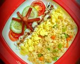 Foto langkah ke 6 dari resep Nasi Goreng Sayur.