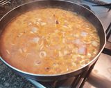 Foto del paso 6 de la receta: Fideos con calamar y gambas rojas