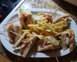 Φωτογραφία βήματος 12 της συνταγής Club sandwich 🔝🎈🎉🎊♥