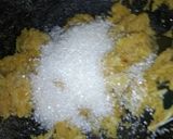 A picture of step 4 of Apple halwa.