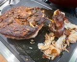 A picture of step 16 of Marinated Braised Pork Shoulder with Tomatoes and Bacon.