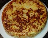 Foto del paso 4 de la receta: Tortilla de calabacín rellena de jamon york queso y beicon