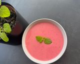 Málnakrémleves recept fázis 2 fotója