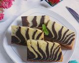 Foto langkah ke 9 dari resep Marble Cake || Zebra Cake Putih Telur.