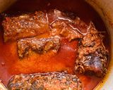 A picture of step 1 of Palm oil stew with fish🌶🍅🧅.