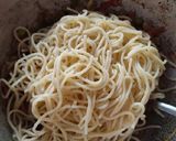A picture of step 7 of Hakka noodles 🇨🇳🇨🇳.