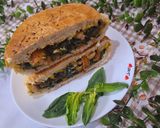 عکس مرحله 8 از دستور ساندویچ مرغ و اسفناج 😋