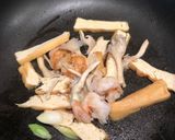 A picture of step 2 of California-Style Bánh Xèo.