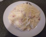 Pas rețetă Spaghete (penne) carbonara 1 fotografie