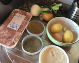 Foto del paso 1 de la receta: Albóndigas de pollo con patata!