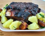 Mézes-mustáros oldalas recept fázis 4 fotója