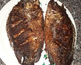 A picture of step 3 of Fried fish with potatoes.