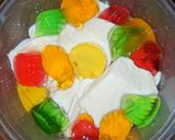 Gambar langkah 2 resipi Taufu Fa Susu Dan Jelly.