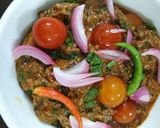 A picture of step 6 of Chicken Teen Pyaaza.