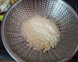 A picture of step 1 of Paneer Stuffed Besan Chilla.