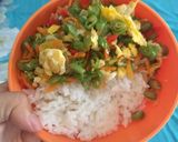 Foto langkah ke 6 dari resep Orak arik warna warni.