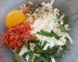 A picture of step 1 of Korean Street sandwich.
