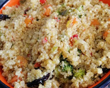 Foto del paso 9 de la receta: Bowl de quinoa con verduras y huevo