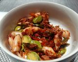 Foto langkah ke 8 dari resep Cumi Asin Pete.