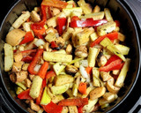 Foto del paso 1 de la receta: Verduras asadas en freidora de aire (amor fryer)
