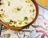 A picture of step 5 of Eid very special jhat pat Malai sawaiyan.