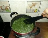 A picture of step 3 of Peas curry or nimona.