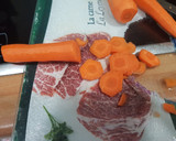 Foto del paso 3 de la receta: Atún con salsa de pimienta verde y verduras