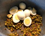 Foto del paso 3 de la receta: Huevos con arvejas salteados en Olla Gm G