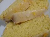 Budín de naranja vegano