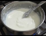 A picture of step 1 of Kheer Laddu.