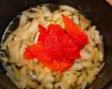 Foto del paso 4 de la receta: Filetes de lomo de cerdo en salsa de pimientos del piquillo