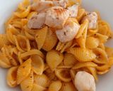 Foto langkah ke 6 dari resep Cocciolinni bolognese with grilled fish.