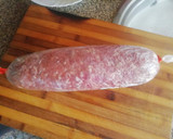 Foto del paso 5 de la receta: Rollo de carne rellena de chorizo en salsa al horno