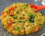 A picture of step 6 of Savoury Masala Oats.