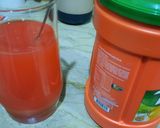 A picture of step 2 of Tangy roohafza.