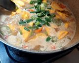 Foto langkah ke 3 dari resep Sayur Tahu Santan.